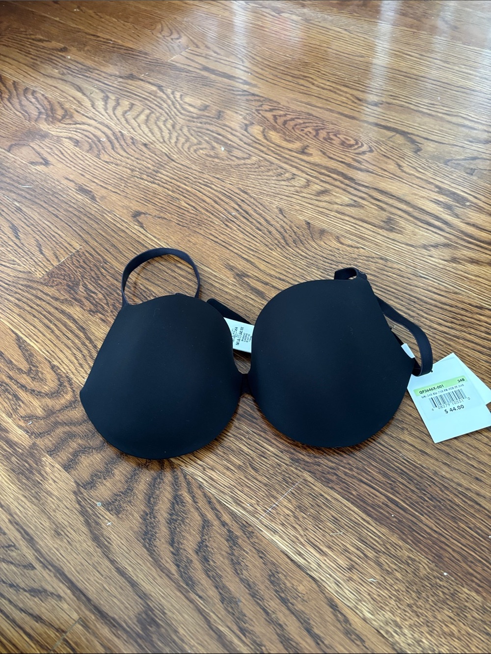 Calvin Klein Black Molded Foam Plunge Bra